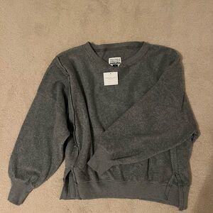 American Eagle This Feels Seriously Huggable Crewneck Sweater